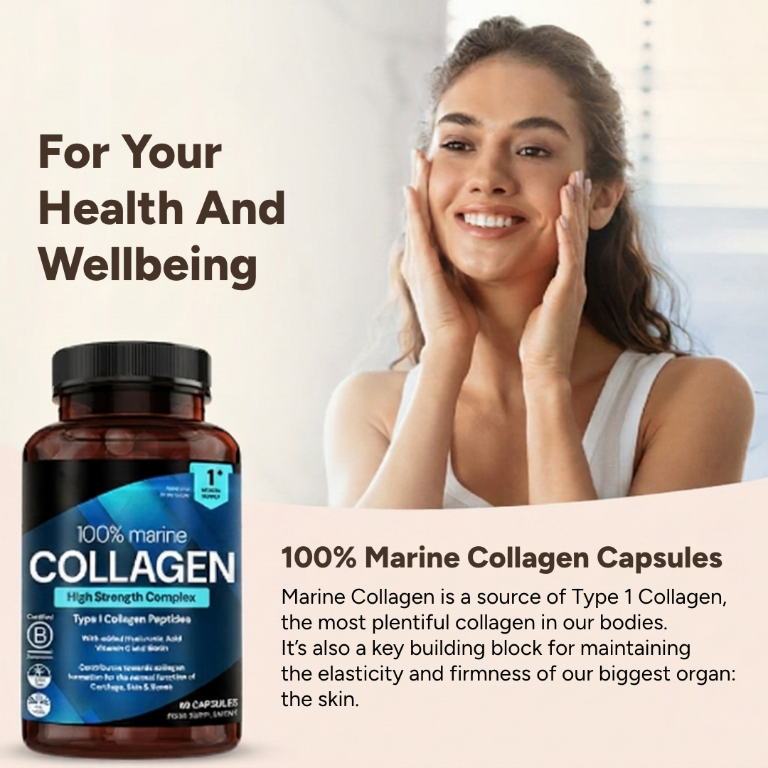 Marine Collagen Hair Growth Capsules